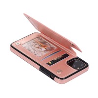 Étui en cuir pour téléphone portable pour iPhone 15, 15 Pro, 15 Plus, 15 Pro Max, 16, 16 Plus, 16 Pro, 16 Pro Max, 17 Pro, 17 Air, 17 Pro Max, 18 Pro Max