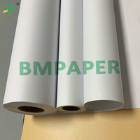 Papier pour traceur CAD blanc brillant haute opacité 30" x 200' Idéal pour les plans de chantier et les cartes SIG