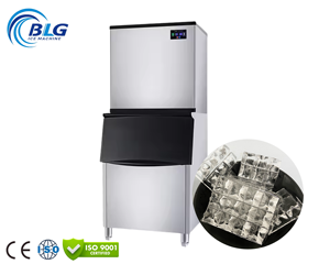Machine <span class=keywords><strong>à</strong></span> glaçons commerciale automatique BLG Factory, capacité 500 kg, facile <span class=keywords><strong>à</strong></span> entretenir, garantie 3 ans, pour boissons - Product Image 6