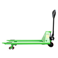 Chariot élévateur manuel MOVMES avec batterie lithium-ion, longueur de fourche 1150 mm, pneus pleins