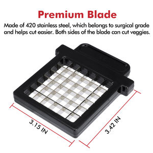 Ustensiles à salade multifonctionnels en acier inoxydable pour la cuisine Broyeur <span class=keywords><strong>manuel</strong></span> pour carottes pommes de terre coupe-fruits pour légumes <span class=keywords><strong>Cuisinier</strong></span> - Product Image 3