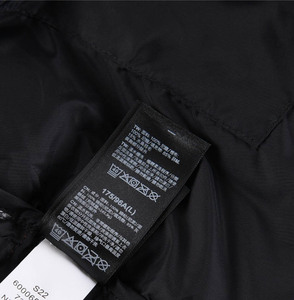 Venta al por mayor North High Quality Black Face Puffer Jacket Keep Warm Men's Puffer Face Jackets Chaqueta acolchada de invierno para hombres adultos - Product Image 5