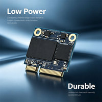 Advantech Industrial tamaño medio MSATA SATA Gen3 SSD 650 AES256 OPAL LDPC ECC Wide Temp IPC