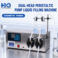 Machine de remplissage semi-automatique haute précision à double tête 50-1500 ml pour petites entreprises – Idéale pour parfums, huiles et eaux