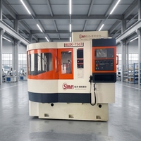 Máquina de Pulido CNC de Alta Eficiencia para Pulir Lentes de Vidrio con Superficie Curva Óptica, Amoladora de Superficie Horizontal