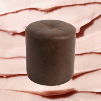 PU pouf tabouret rond pouf tabouret design moderne tabouret pour chambre filles chambre salon