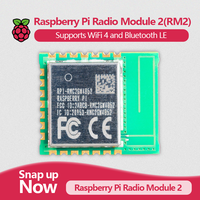 Modul Radio Raspberry Pi 2 (RM2) SDR Transceiver 100 kHz hingga 6 GHz 12-bit ADC Kompatibel dengan Pi 5 CM4 untuk Pembelajaran Pendidikan