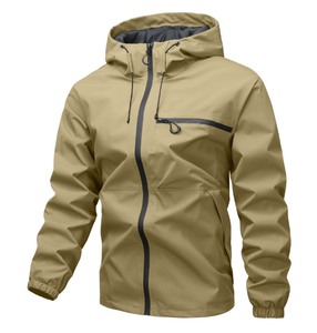 Chaqueta Deportiva Casual para Exteriores, Impermeable, con Capucha, Estilo Urbano - Product Image 5