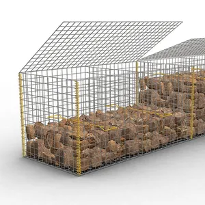 2*1*1m gabion box for rockfilled