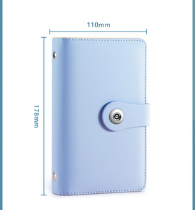 Bán buôn 50 PP túi tiền tiết kiệm máy tính xách tay bìa mềm PU da ràng buộc nhận lưu trữ tiền mặt chất kết dính tiền mặt phong bì Ví - Product Image 2