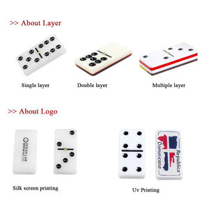 <span class=keywords><strong>Dominos</strong></span> et jeux en acrylique entièrement personnalisés, impression UV, <span class=keywords><strong>drapeau</strong></span> du Qatar superposé, <span class=keywords><strong>dominos</strong></span> taille professionnelle - Product Image 1