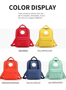 Sac à dos de dessin animé OEM pour enfants sac de fournitures scolaires avec fermeture à glissière pour garçons et filles - Product Image 6