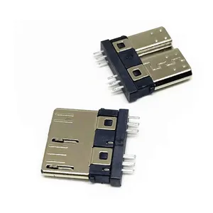 Micro Usb 3.0 Type B Plug Straddle Mount Usb Micro B Mannelijke Connector USB-<span class=keywords><strong>M</strong></span>-10M-3 Productcategorie - Product Image 1