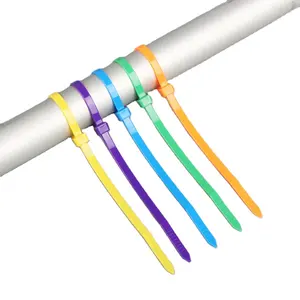 Haitai China Groothandel Plastic Zelfsluitende Nylon 66 Kabelbinder 100Mm