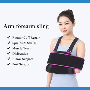Perlengkapan terapi rehabilitasi pasca operasi, tali pengikat lengan bawah terbungkus, tali fiksasi siku bahu multifungsi - Product Image 1