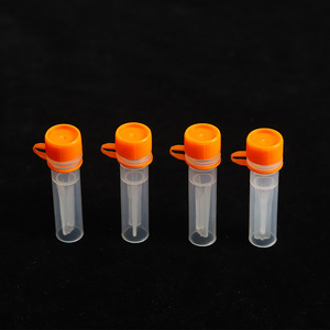 Yuan Yi 0.5ml Cryogenic <b>Tube</b> <b>Plastic</b> Screw Cap Disposable Sampling Extraction <b>Tube</b> For Lab Use - Product Image 1