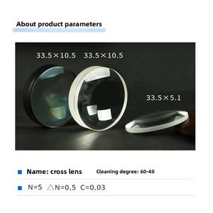 하이 퀄리티 사용자 정의 가공 유리 렌즈 좋은 빛 투과 광학 프리즘 - Product Image 2