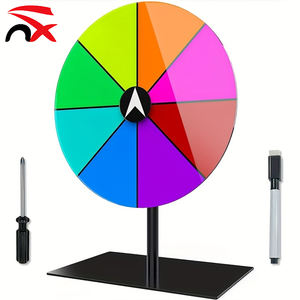 Il logo personalizzato più venduto del giradischi <span class=keywords><strong>Vintage</strong></span> regolabile del gioco del partito gira la ruota del premio fortunato - Product Image 3