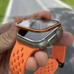 hk9 pro watch schutzfolie für apple watch glas schutz 10 in1 smartwatch armband mit schutz i20 ultra