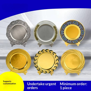 Piatti Commemorativi in Lega <span class=keywords><strong>di</strong></span> Zinco Elettroplaccati all'Ingrosso dalla Fabbrica Cinese per Premi Bancari, Pensionamento, Laurea Scolastica, Azienda - Product Image 5