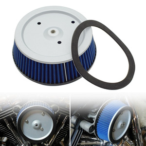 Filtre à air pour Harley 29442-99A 29442-99B 29442-99C, pièce de rechange pour moto de rue, en mousse ronde, diamètre 160mm - Product Image 4