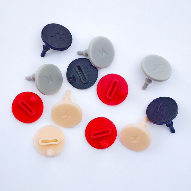 Soft Durable Customizable Silicone USB Type-C Port Cover Anti-Dust Plugs Stopper Protector Dustproof Cap