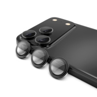 Protection d'écran en verre trempé personnalisée 9H pour objectif d'appareil photo 16 Pro Max avec anti-rayures et couverture complète
