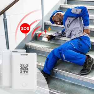 K7 düşük fiyat su geçirmez IP67 Beacon ID NFC kart SOS panik butonu ile Bluetooth 5.0 gerçek zamanlı izleme etiketleri işaret - Product Image 3