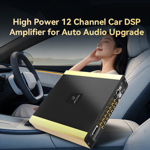 เครื่องขยายเสียง DSP รถยนต์กำลังสูง 12 แชนแนล สำหรับอัพเกรดระบบเสียงรถยนต์ - Product Image 3