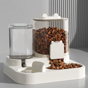 Comedero y Bebedero Automático Integrado para Mascotas, Dispensador de Agua y Comida para Perros y Gatos, para Uso Diario en Interiores - Product Image 5