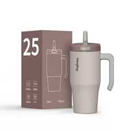 Bouteille d'eau isotherme en acier inoxydable sans BPA Hong Ling fiable, gobelet de 25 oz avec prix de gros
