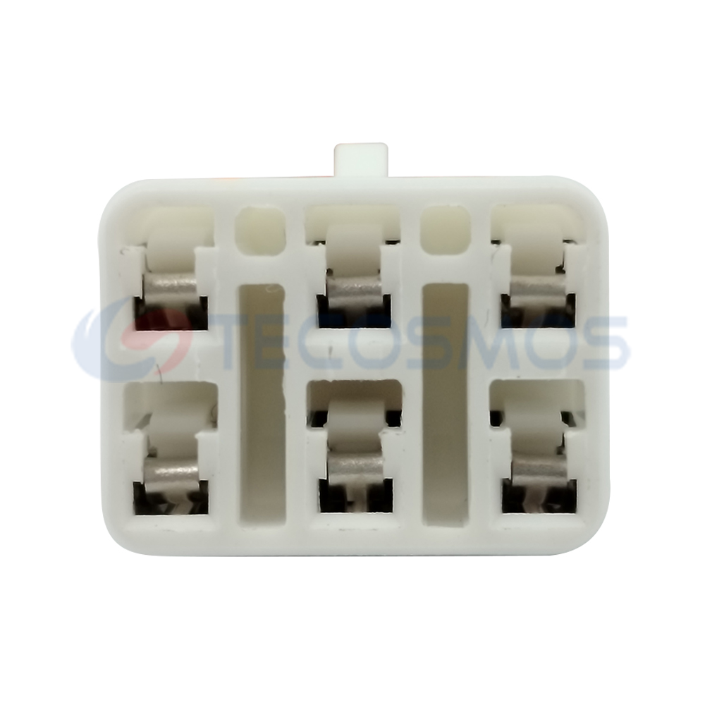 Waterproof IP66 Copper Contact Nylon ABS Housing Automotive Enclosure Cable Harness Connector for Luxgen 6Pin Female CT6-0165M