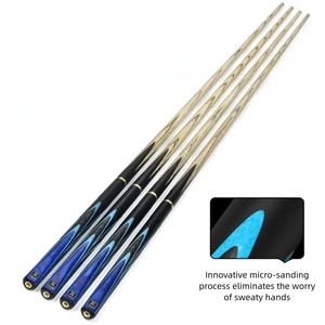 Stecca da Biliardo O'MIN Premium Nuova Generazione Gunman con Asta in Frassino Nordamericano, Giunto in Ottone Sottovuoto e Impugnatura AG Micro-Matte per Professionisti - Product Image 3