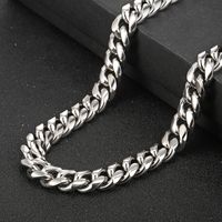 Collier Hip Hop pour hommes et femmes, chaîne à mailles cubaines de haute qualité, bijoux de rappeur, tendance, XXXtentacion, nouvelle collection