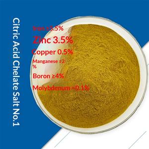 Fertilizante Foliar en Polvo Totalmente <span class=keywords><strong>Soluble</strong></span> en Agua con Ácido Cítrico y Oligoelementos Quelatados: Hierro, Manganeso, Boro, Zinc, Cobre y Molibdeno - Product Image 1