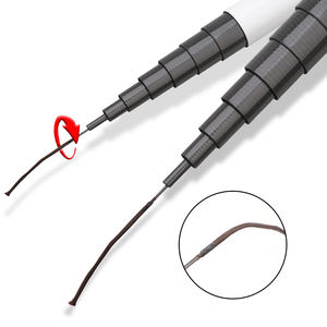 Canne à pêche télescopique Element 10m avec embout pivotant à 360°, canne <span class=keywords><strong>de</strong></span> pêche professionnelle pour la pêche en <span class=keywords><strong>eau</strong></span> profonde et la pêche au gros gibier en réservoir - Product Image 4