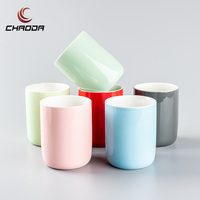 Petite tasse à thé en céramique 70 ml, tasse à thé créative, tasse à thé en céramique blanche pour la maison, mini tasse à thé individuelle
