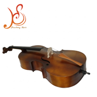 HUASHENG 4/4 Matte Cello Set Solid Spruce Top Maple Back/Sides Cello Advanced Rosin Padded Gig Bag Advanced Rosin for Beginners