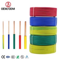 Großhandel 1mm 1,5mm 2,5mm 4mm PVC Hausverkabelung Beleuchtung Elektrische Kupferdrähte 6mm 10mm 16mm Elektrisches Stromkabel