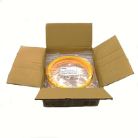 ST-ST lapis baja PVC/LSZH FTTH kabel serat optik Outdoor G657A kabel Patch serat optik PoE Wi-Fi IP TCP jaringan 1 tahun