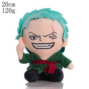 Figura de Peluche de Anime Japonés, Muñeco de Peluche Divertido de Luffy, Zoro y Chopper, Juguete de Peluche Suave - Product Image 3