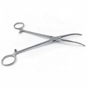 Medizinische hä mosta tische Pinzette Hemostat Locking 5,5 "Clamp Surgical Mosquito Curved Pinzette