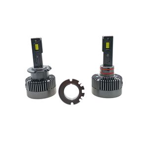 Phare de voiture LED D4R super puissant 48W 6000K 3-tuyaux en cuivre 12V Ajustement universel H1 H4 H7 H11 X5 Nouveau - Product Image 1