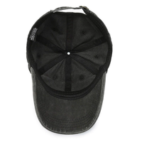 Gorra de Béisbol Personalizada con Visera Curva, Gorra de Estilo Desgastado con Logotipo Bordado, Gorra Ajustable para Deportes al Aire Libre