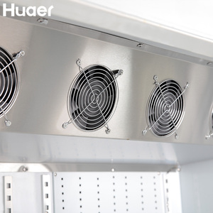 Thương Mại Dọc Ice Cream Hiển Thị Thẳng Đứng 5 Cửa Kính Tủ Đông - Product Image 3