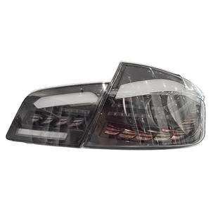 Cubierta Gris para Luz Trasera de BMW Serie 5 F10 F18, Diseño Escama de Dragón, Luz de Señal de Giro Secuencial, Luz Diurna, Mejora de Retrofit - Product Image 4