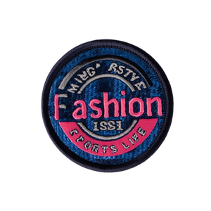 Parche de goma de PVC suave redondo personalizado, insignia circular con logotipo para coser en ropa, gorras, bolsos y uniformes. - Product Image 3