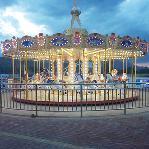 Grand manège forain extérieur pour enfants, carrousel à chevaux, manège à vendre, prix de gros - Product Image 3