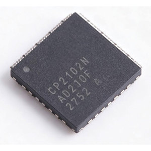 CP2102N-A02-GQFN28 Componentes Electrónicos Originales, Proveedores de Controladores USB a UART 3Mbps QFN-28-EP(5x5) RoHS - Product Image 1