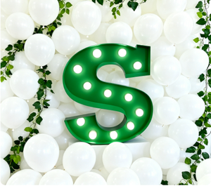 <span class=keywords><strong>Letras</strong></span> LED Decorativas A-Z y Números 0-9, Letrero Luminoso para Decoración de Cumpleaños - Product Image 2